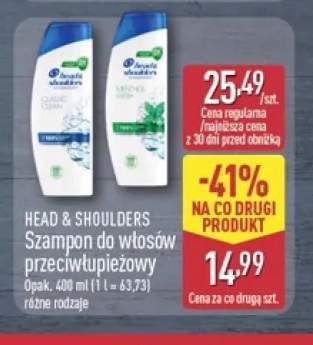 Szampon do włosów przeciwłupieżowy Head & Shoulders