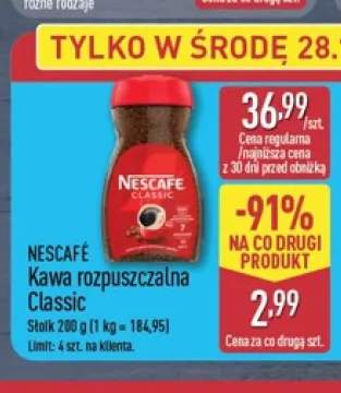 Kawa rozpuszczalna Classic Nescafé