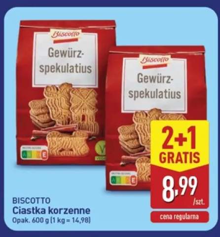 Ciastka korzenne Biscotto