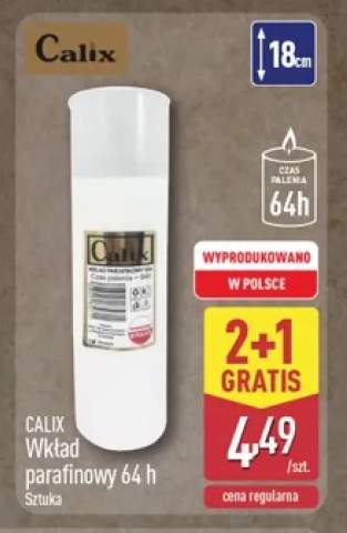 Wkład parafinowy 64 h Calix