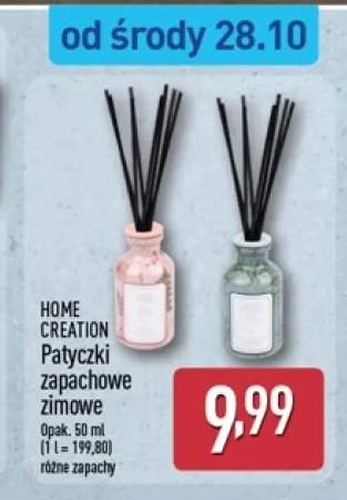 Patyczki zapachowe zimowe Home Creation