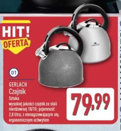 Czajnik 2,8 l Gerlach