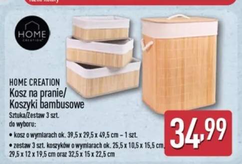 Kosz na pranie Home Creation +1 wariant