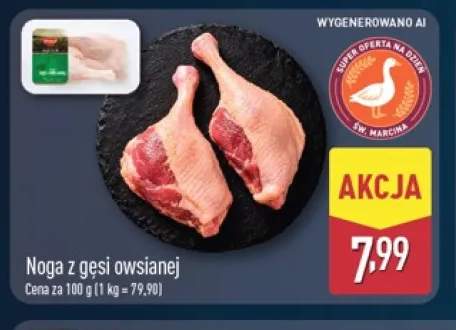 Noga z gęsi owsianej
