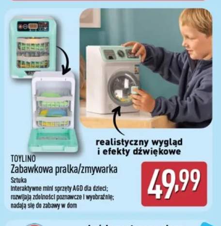 Zabawkowa pralka Toylino +1 wariant