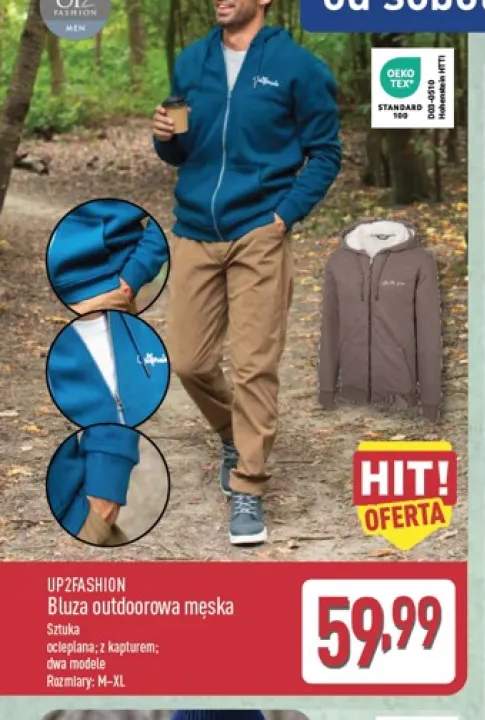 Bluza outdoorowa męska UP2FASHION