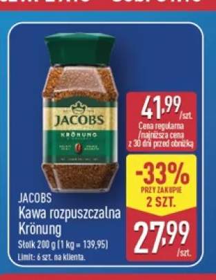 Kawa rozpuszczalna Krönung Jacobs