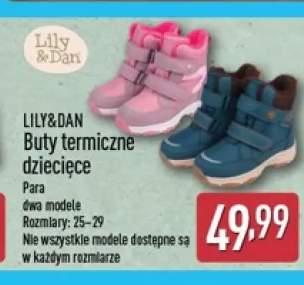 Buty termiczne dziecięce Lily & Dan