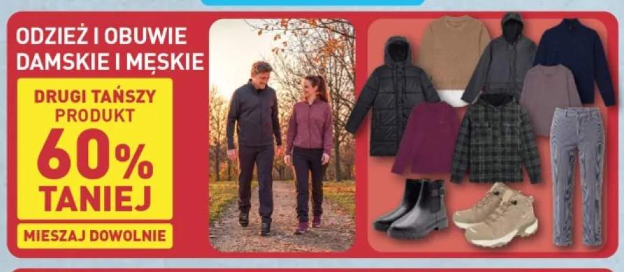 Odzież i obuwie damskie i męskie