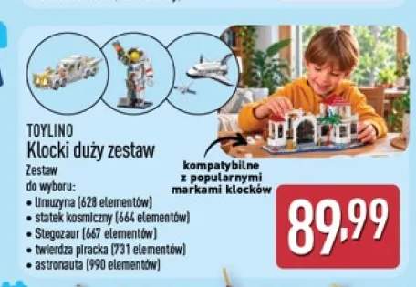 Klocki duży zestaw limuzyna Toylino +4 warianty