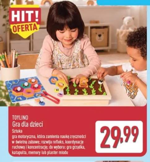 Gra dla dzieci Toylino gra grządka +3 warianty