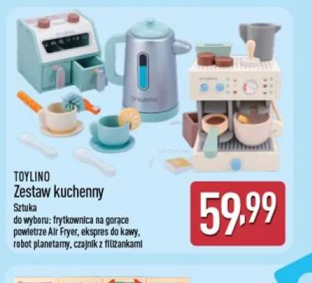 Zestaw kuchenny Toylino frytkownica na gorące powietrze +3 warianty