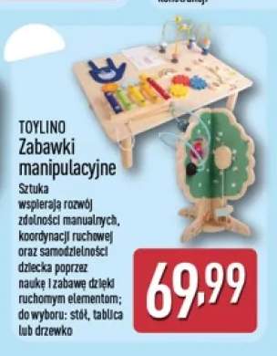 Zabawki manipulacyjne stół Toylino +2 warianty