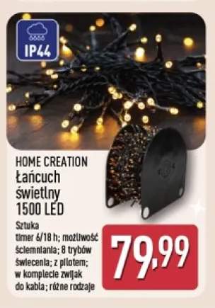 Łańcuch świetlny 1500 LED Home Creation