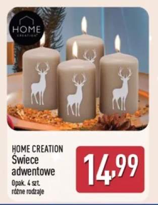 Świece adwentowe Home Creation