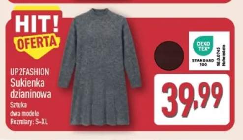 Sukienka dzianinowa UP2FASHION