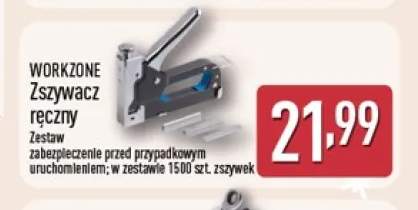 Zszywacz ręczny Workzone