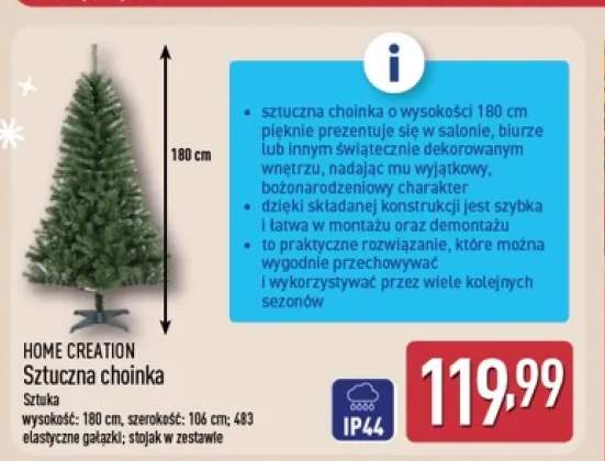Sztuczna choinka Home Creation