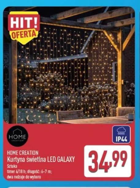 Kurtyna świetlna LED Galaxy Home Creation