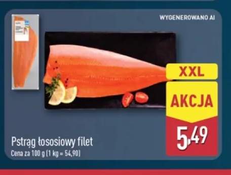 Pstrąg łososiowy filet