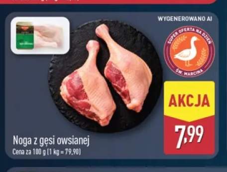 Noga z gęsi owsianej