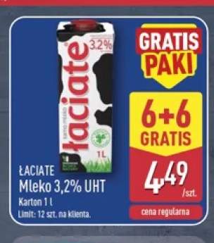 Mleko UHT Łaciate 3,2%