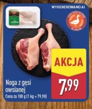 Noga z gęsi owsianej