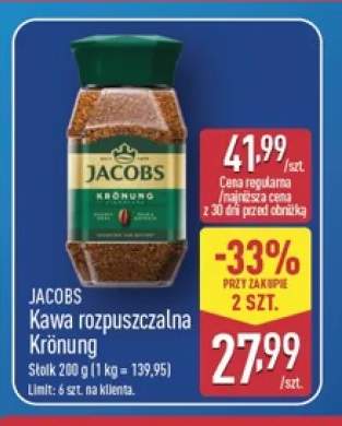 Kawa rozpuszczalna Krönung Jacobs