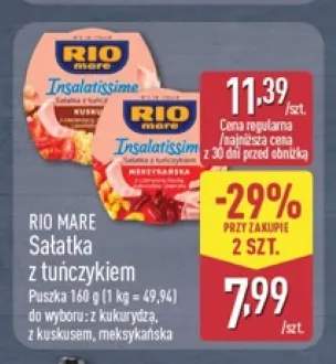 Sałatka z tuńczykiem z kuskusem Rio Mare +2 warianty