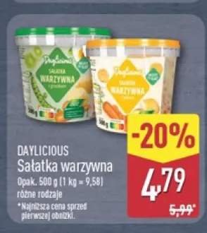 Sałatka warzywna z jajkiem Daylicious +1 wariant