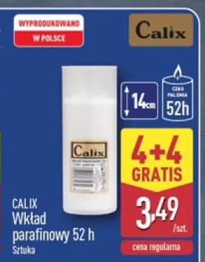 Wkład parafinowy 52 h Calix