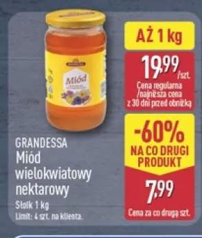 Miód wielokwiatowy nektarowy Grandessa