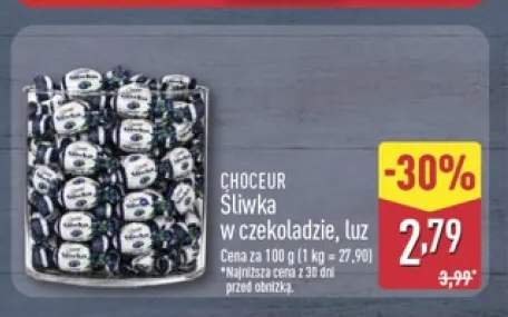 Śliwka w czekoladzie luz Choceur