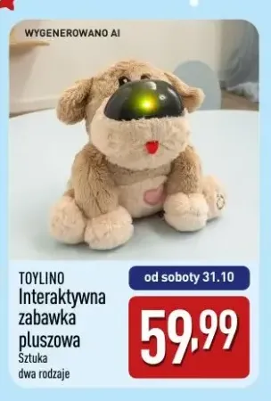 Interaktywna zabawka pluszowa Toylino
