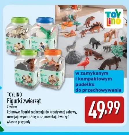 Figurki zwierząt Toylino