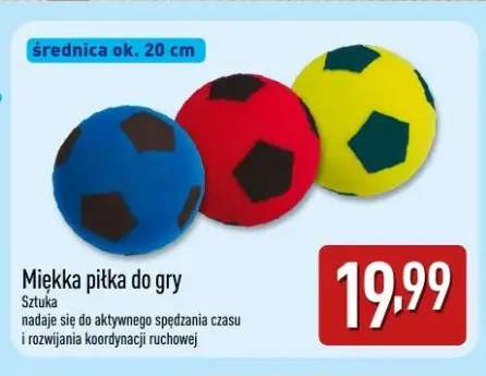 Miękka piłka do gry
