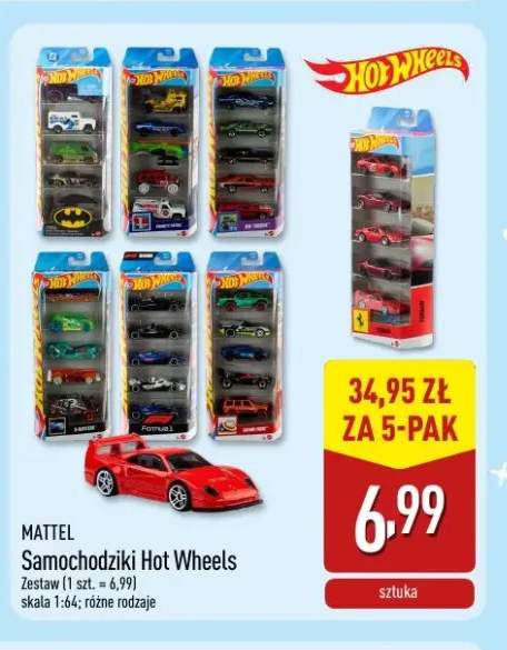 Samochodziki Hot Wheels 5-pak Mattel