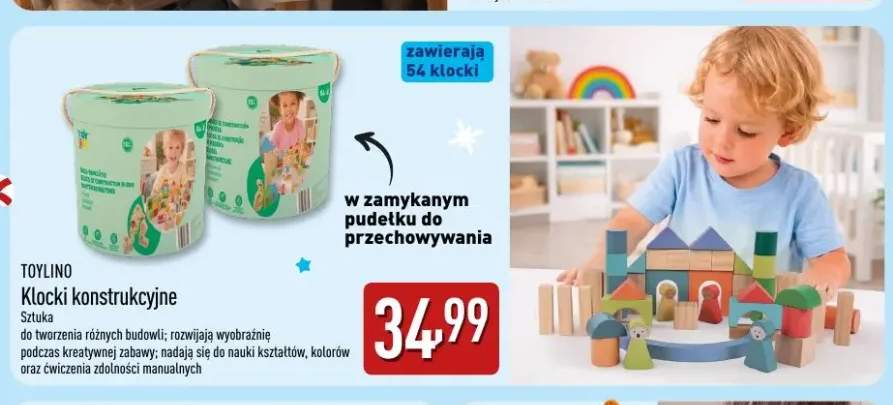 Klocki konstrukcyjne Toylino