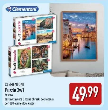 Puzzle 3w1 Clementoni
