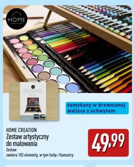 Zestaw artystyczny do malowania Home Creation