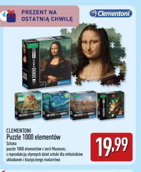 Puzzle 1000 elementów Clementoni