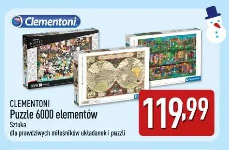 Puzzle 6000 elementów Clementoni