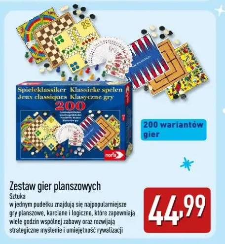Zestaw gier planszowych Noris