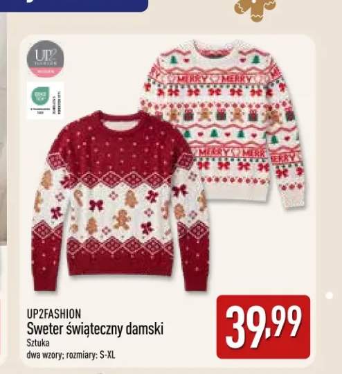 Sweter świąteczny damski UP2FASHION