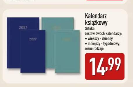 Kalendarz książkowy