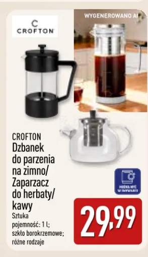 Dzbanek do parzenia na zimno Crofton 1 l +1 wariant