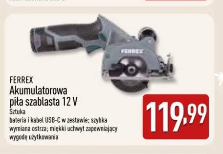 Akumulatorowa piła szablasta Ferrex