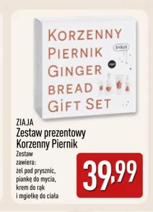 Zestaw prezentowy Korzenny Piernik Ziaja