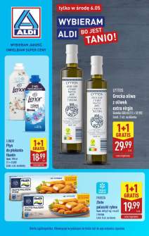 Okładka gazetki Aldi
