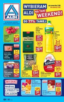 Okładka gazetki Aldi